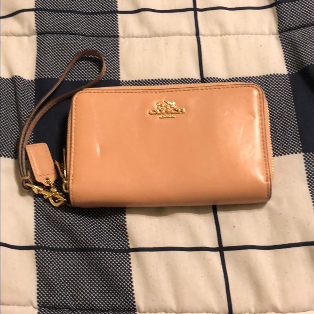 Coach wristlet/wallet